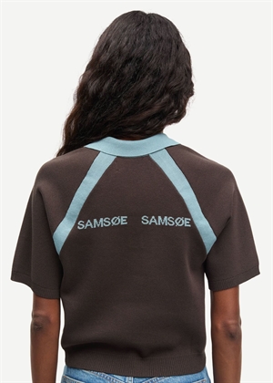 Sasimona polo bluse Mulch Samsøe